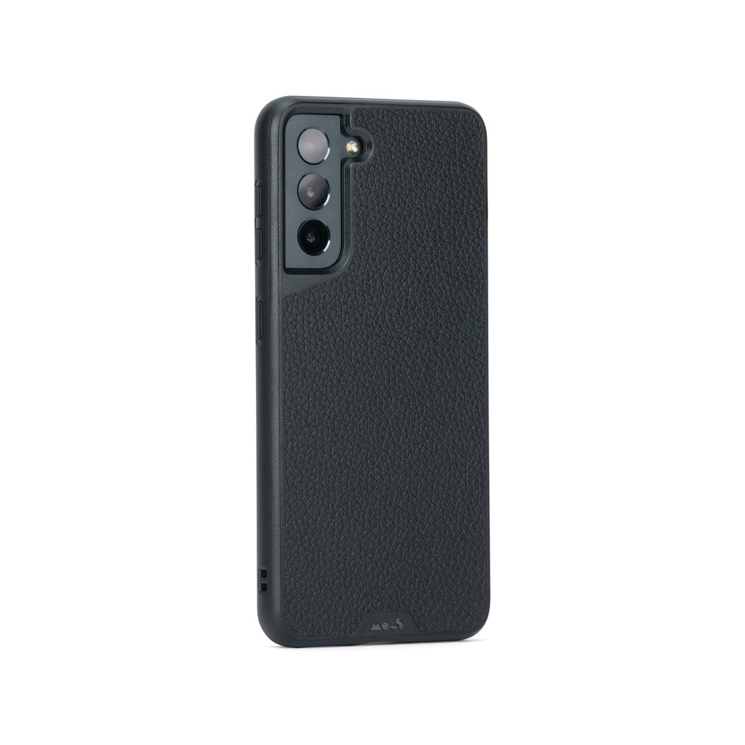 Black Leather Protective Phone Case - Limitless - US 4285